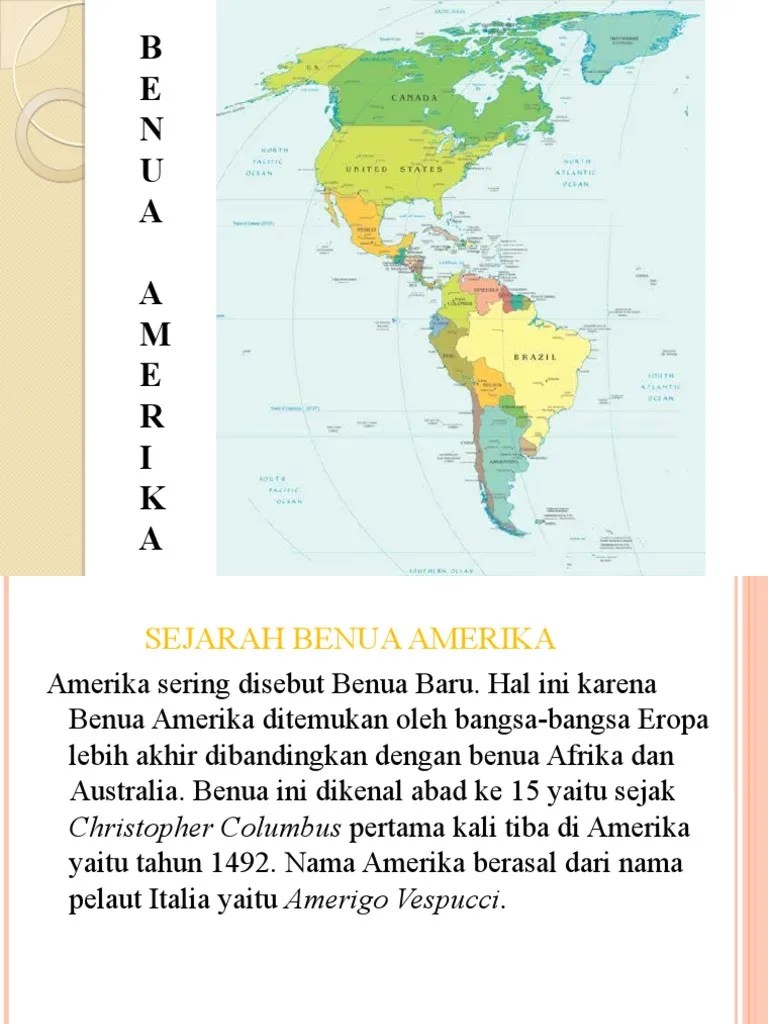 Presentasi Benua Amerika | PDF