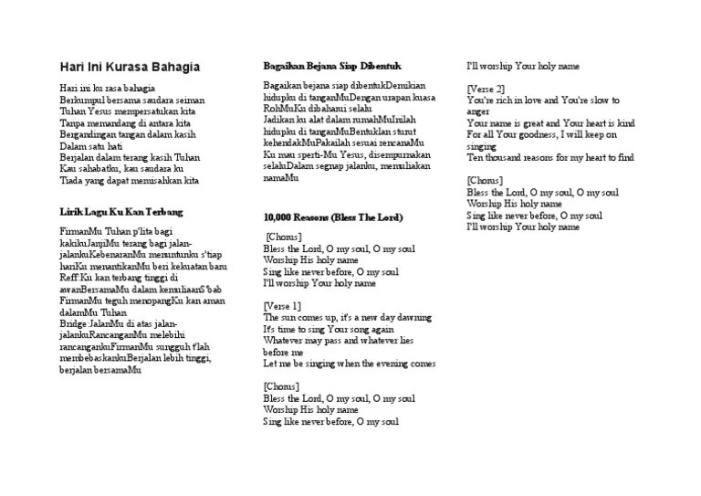 Paw CG 24.01.19. Untuk Umat | PDF