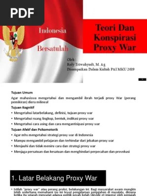 Proxy War 2019 | PDF