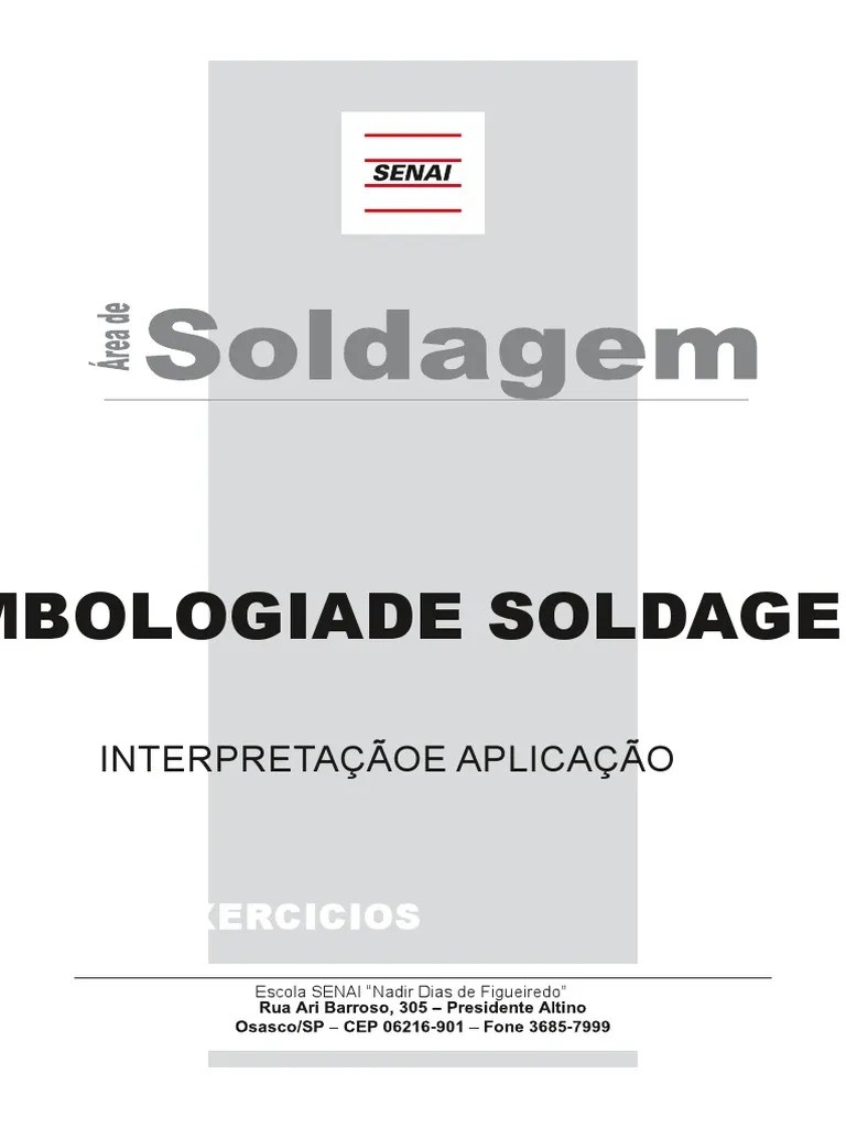 Apostila Simbologia De Soldagem Exercicios Revisada A | PDF