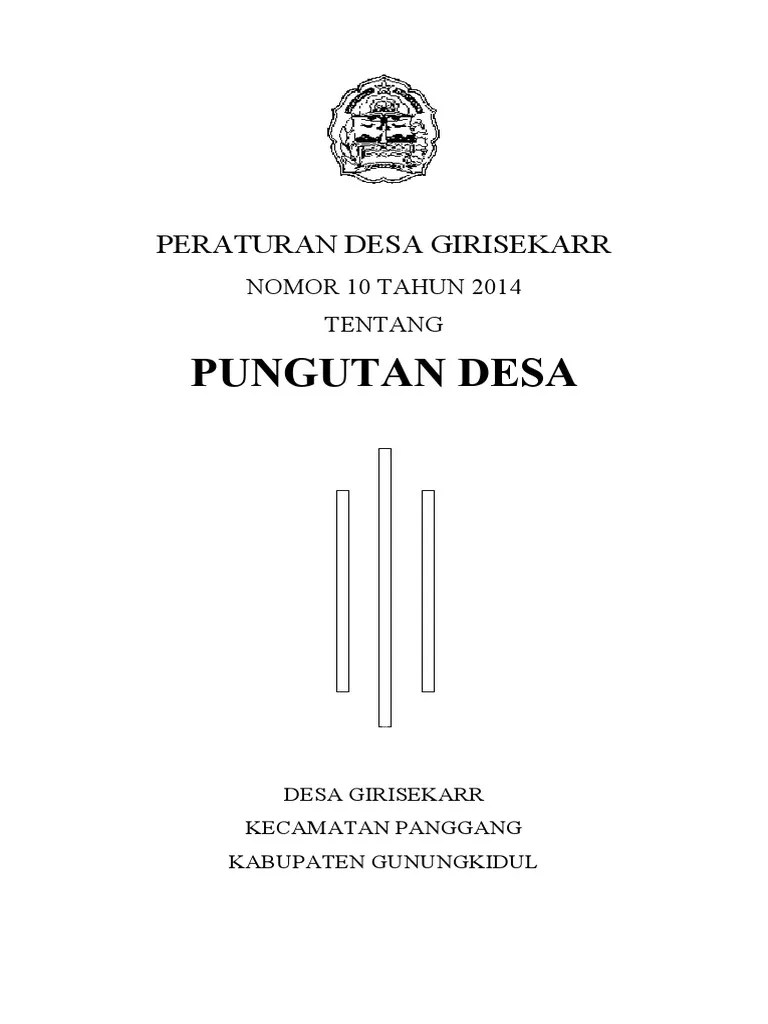 Pungutan Desa Lama | PDF
