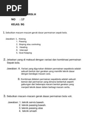 voli termasuk dalam salah satu olahraga yang paling digemari. Bukan Pdf
