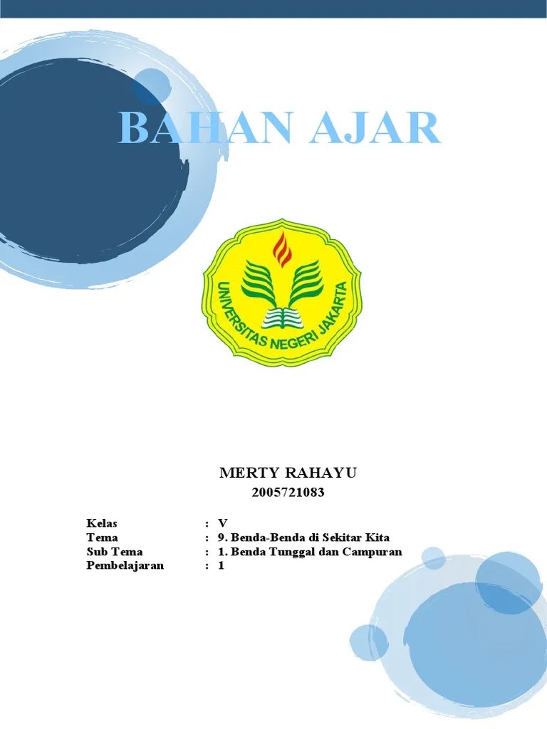 Bahan Ajar Kelas 5 Tema 9 Subtema 3 PB 1 | PDF
