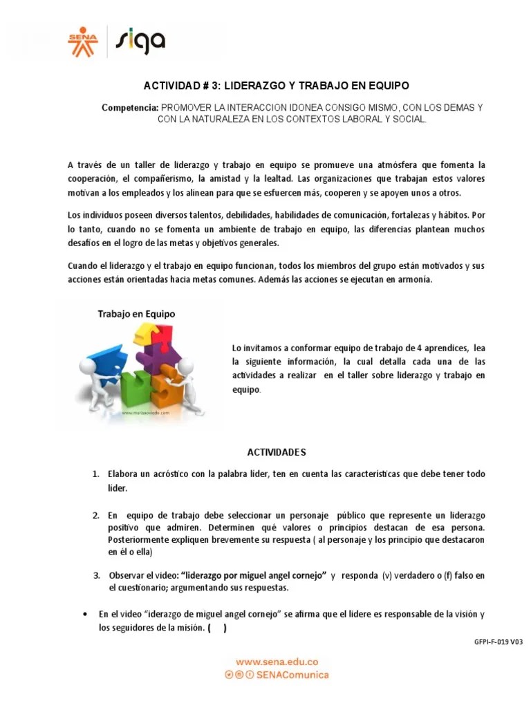 Las dinámicas de liderazgo son prácticas que se llevan a cabo para que el líder trabaje en aquellos rasgos que debe mejorar, refuerce aquellos que ya posee . Taller Liderazgo Y Trabajo En Equipo Pdf Liderazgo La Naturaleza Humana