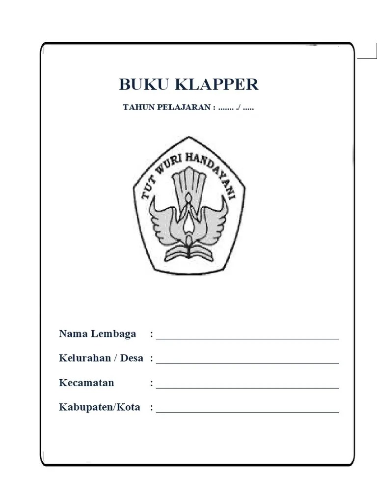 Jual buku klapper siswa k13 paud tk sd smp sma bagus dan murah di jual oleh ribuan toko online di indonesia | inkuiri.com. A 2 8 Buku Inventaris Barang Paud Tk Kb Pdf