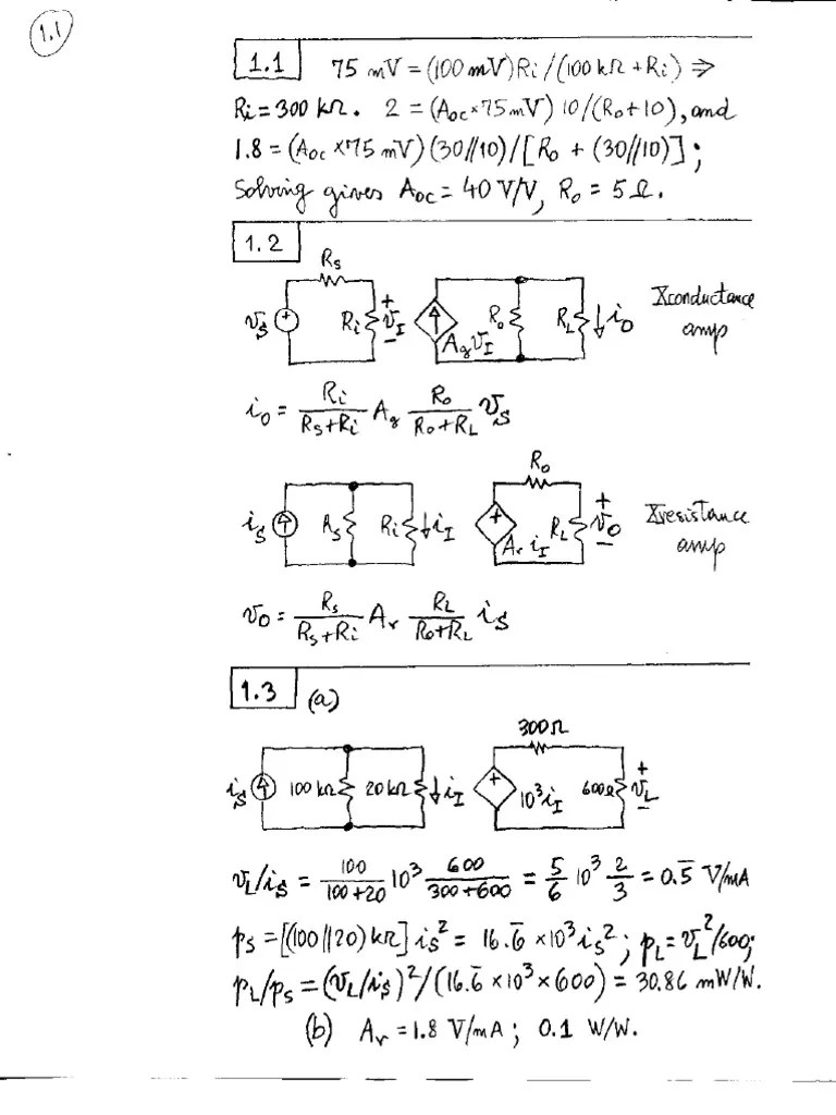Design With Operational Amplifier And Analog Integrated