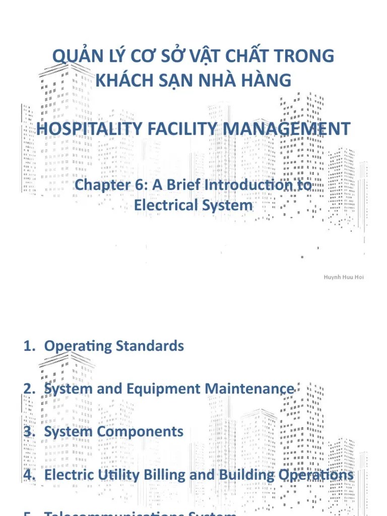 FM - Chap6 - Brief Introduction To Electrical System-Final | PDF | Fuse (Electrical) | Power Supply