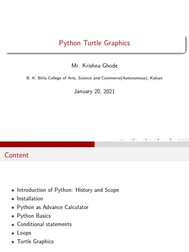 Python Turtle Graphics | Download Free PDF | Python (Programming ...