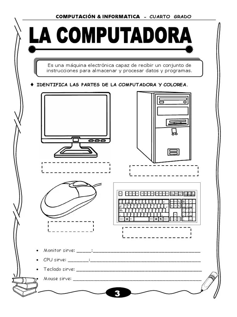 Computación & Informatica: Cuarto Grado | PDF