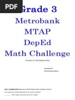 Mathematics Quiz Bee Grade 2 | PDF