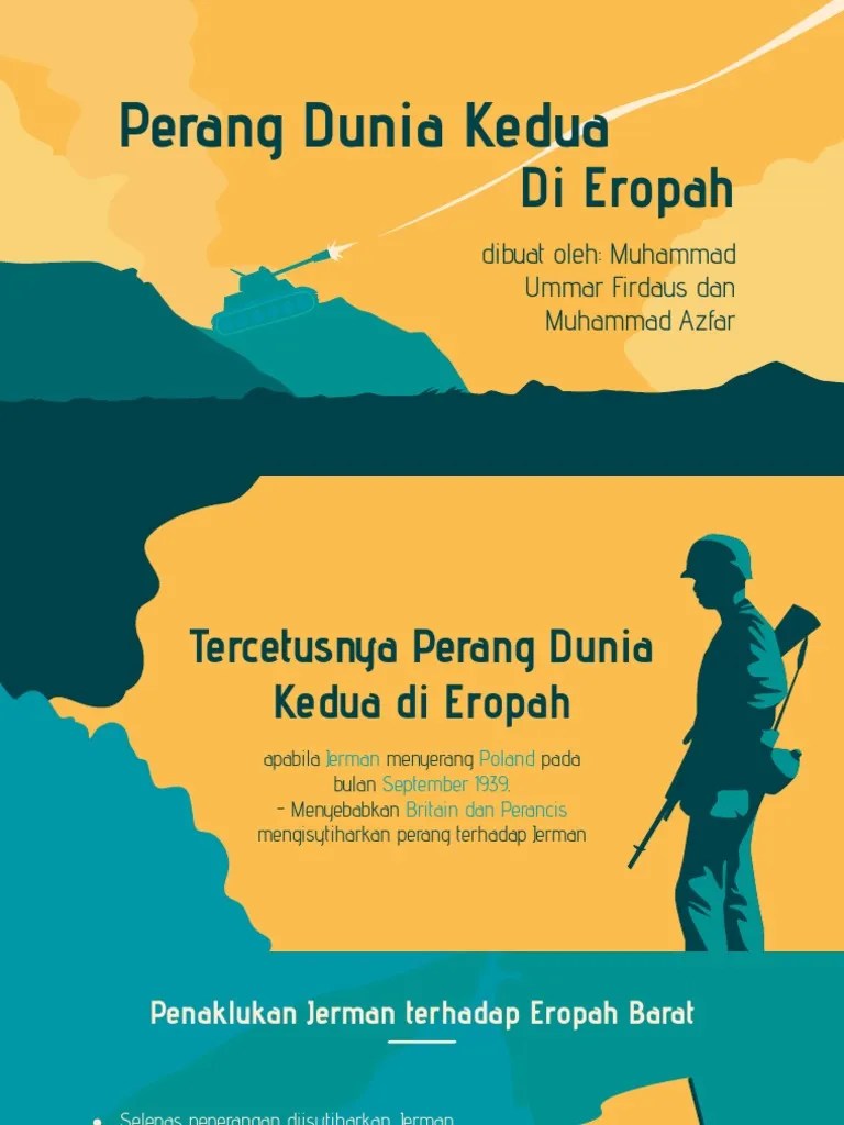 Perang Dunia Kedua Di Eropah | PDF