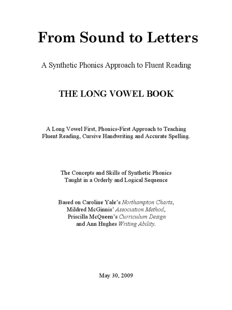 Sounds To Letters | PDF | Phonics | Linguistics