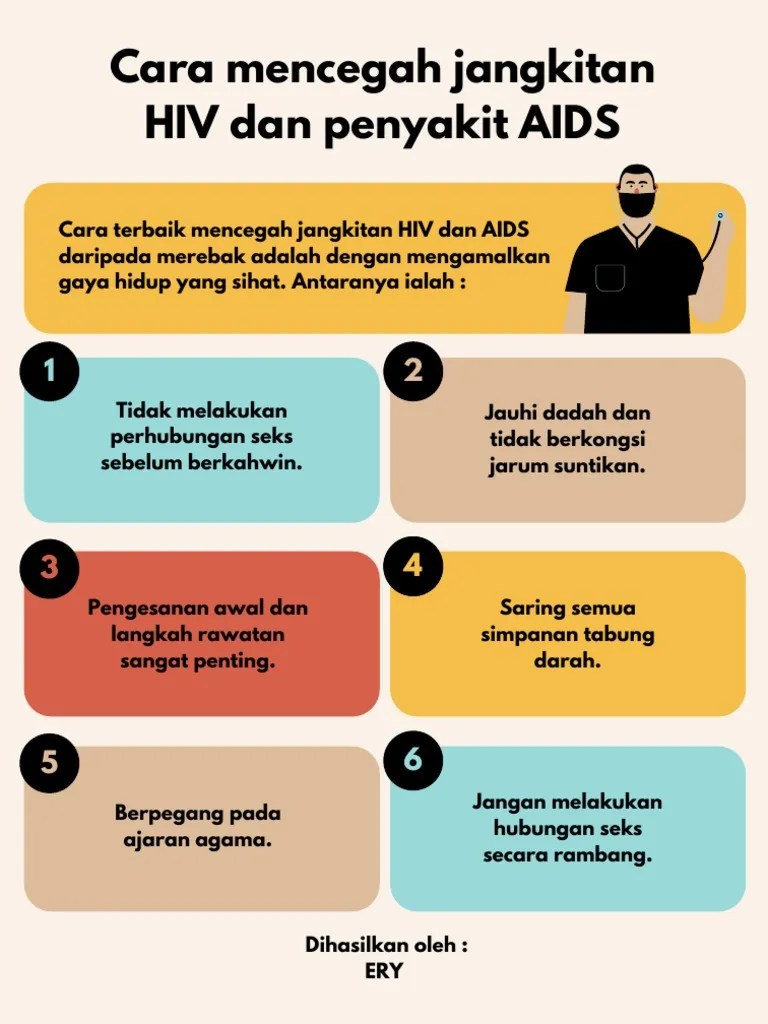 Orang sering salah faham mengenai cara jangkitan hiv atau aids dan hakikatnya ia langsung tidak akan berjangkit jika ada pendarahan, . Pj Hiv Aids Ery 3 Heron Pdf