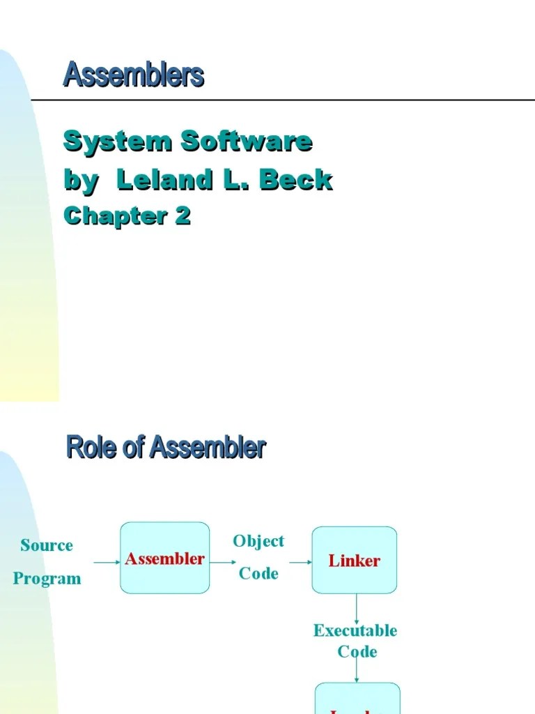 Assembler | PDF | Assembly Language | Computer Science