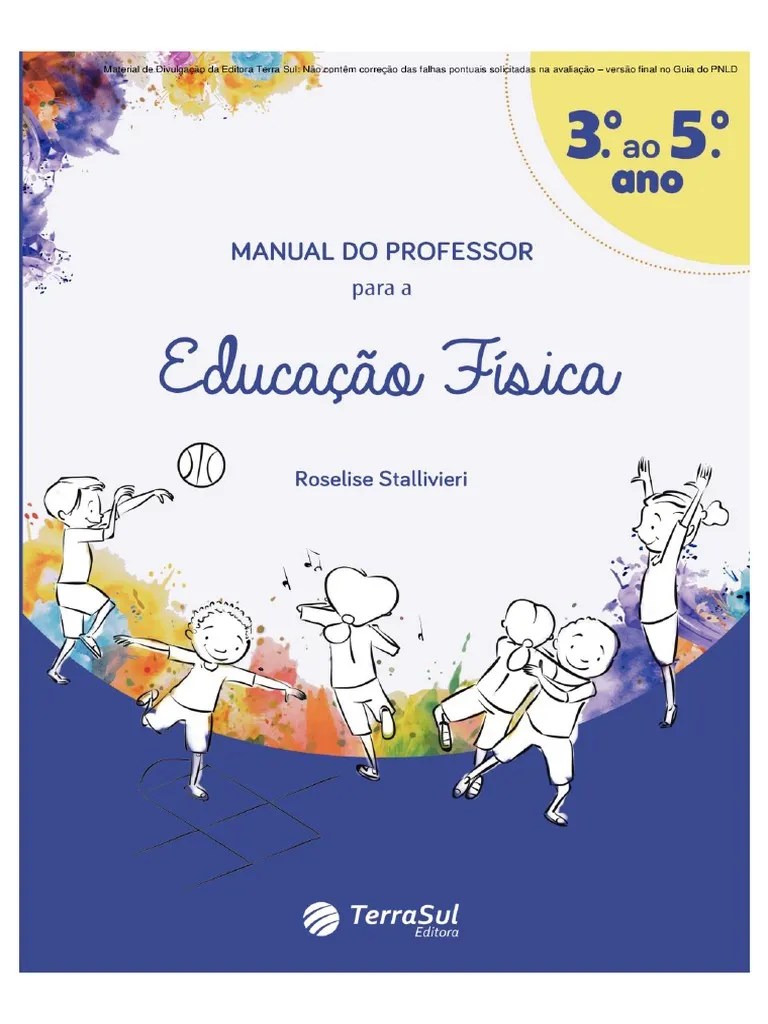 Manual Do Professor De Educação Fisica 3 Ao 5 Ano PDF | PDF