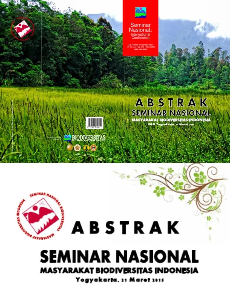 Abstrak Semnas MBI UGM Maret 2015 | PDF