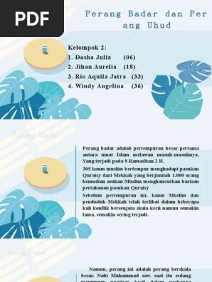 Perang Badar Dan Perang Uhud | PDF