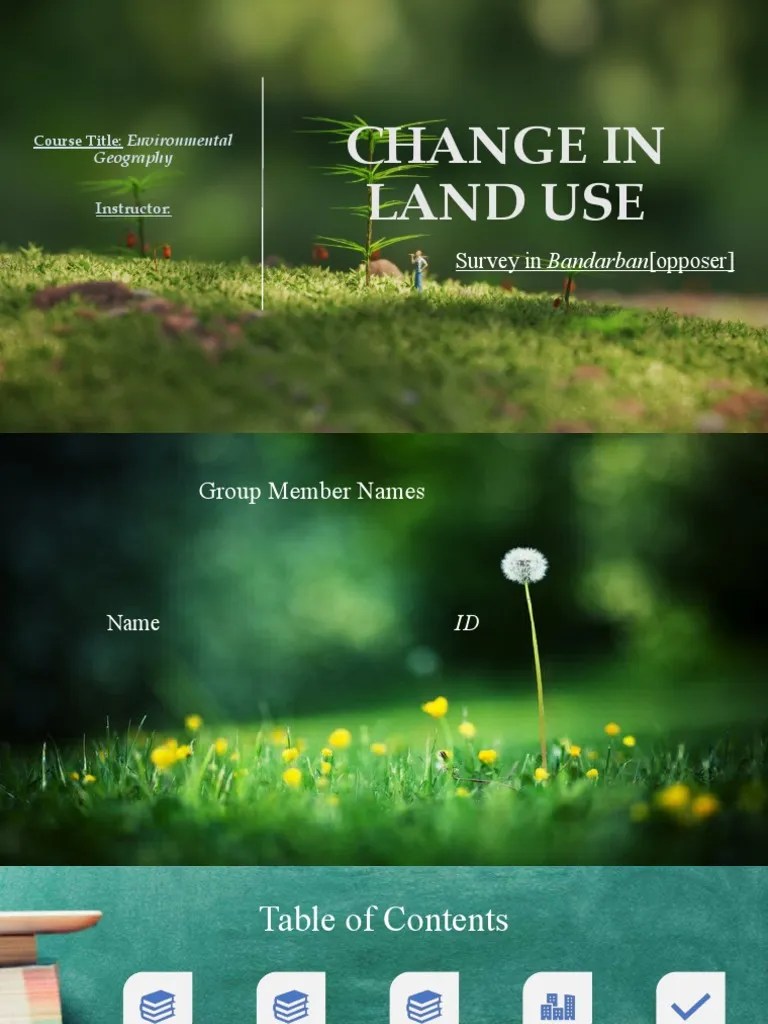 Land-Use-Change Powerpoint | PDF | Natural Disasters | Environmental Science