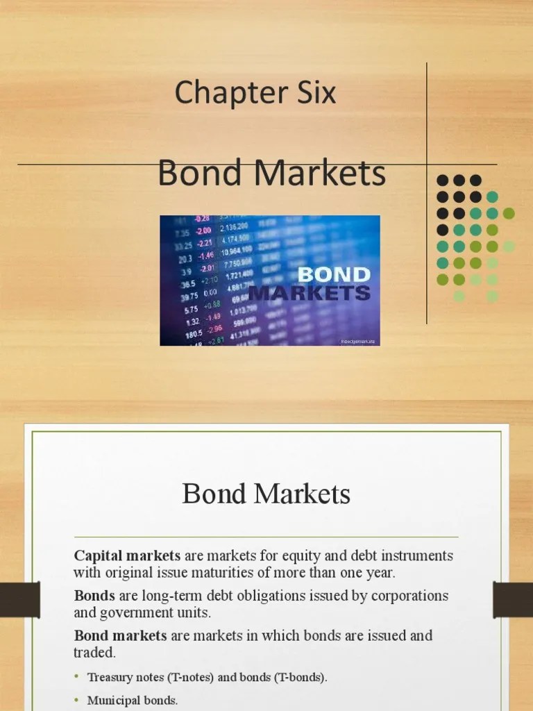 Chapter 6 Bond Market | PDF | Bonds (Finance) | United States Treasury ...