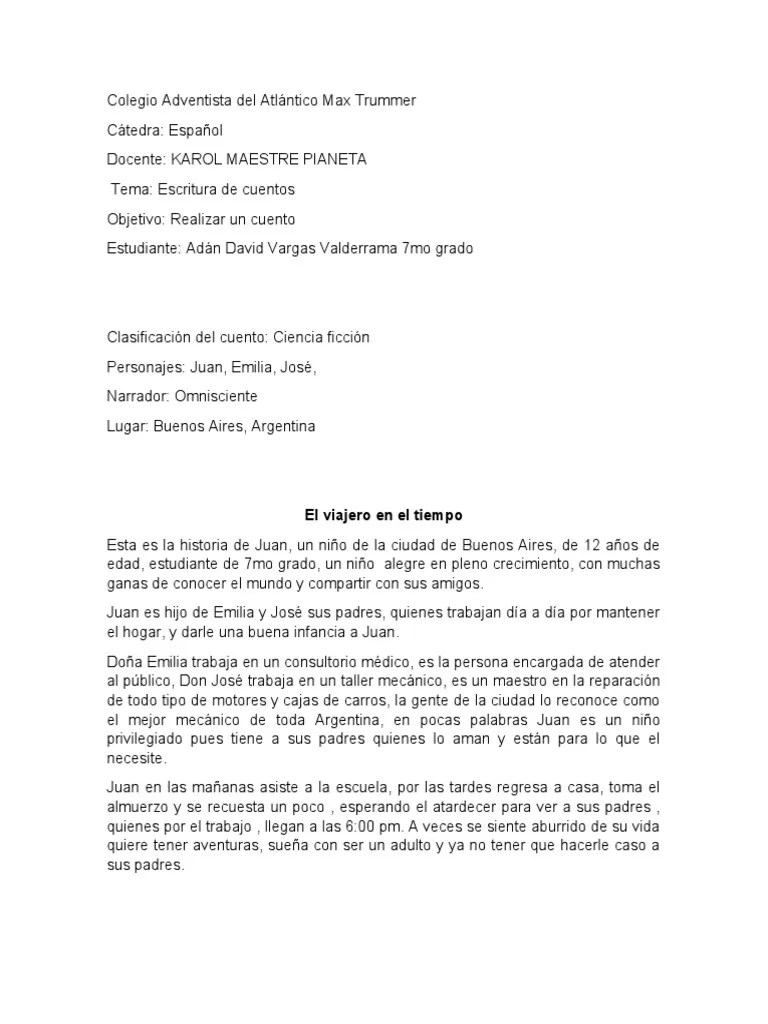 El Viajero En El Tiempo | PDF