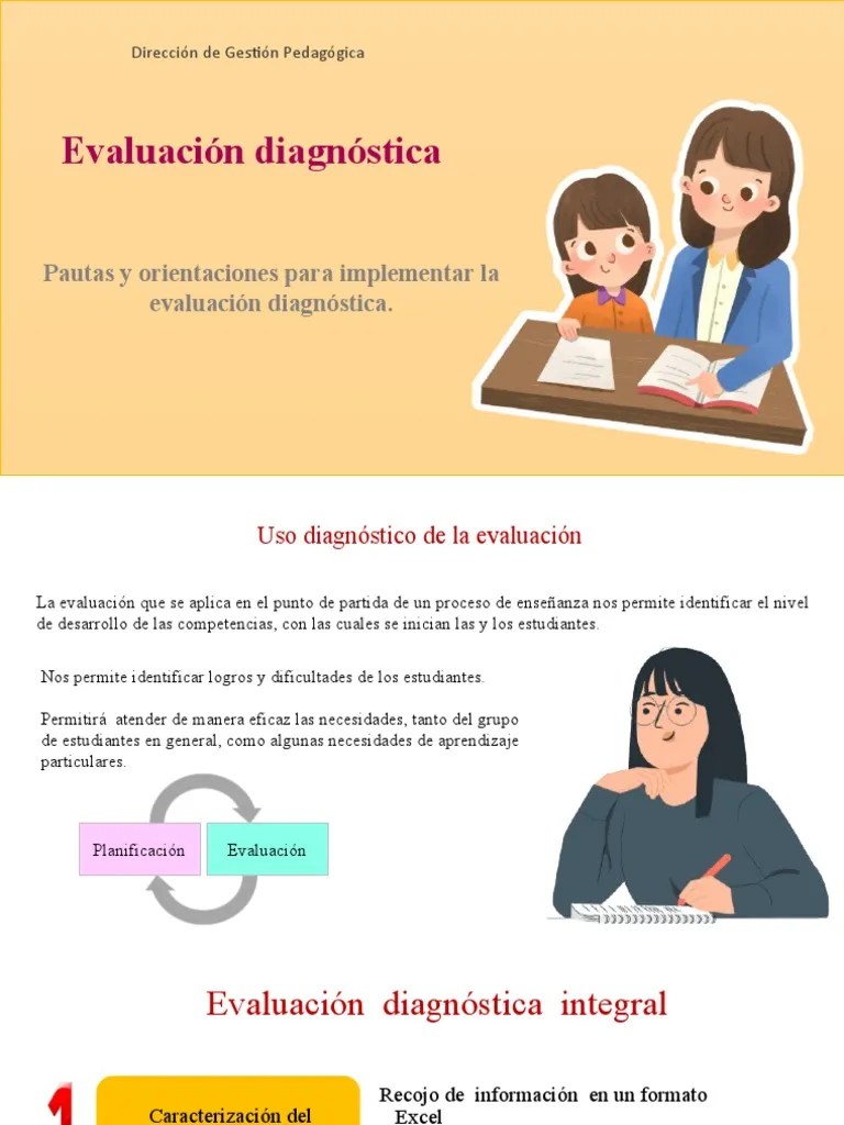 Evaluacion Diagnostica | PDF | Evaluación | Información