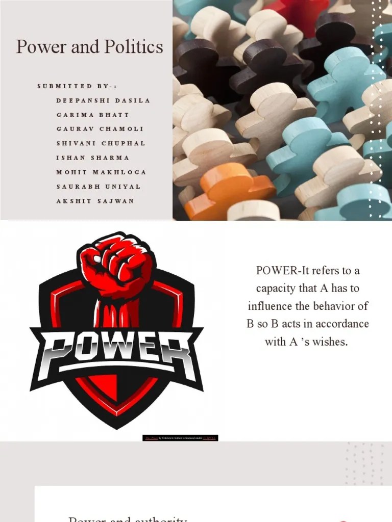 Power And Politics PPT Final-1 | PDF | Power (Social And Political) | Social Psychology