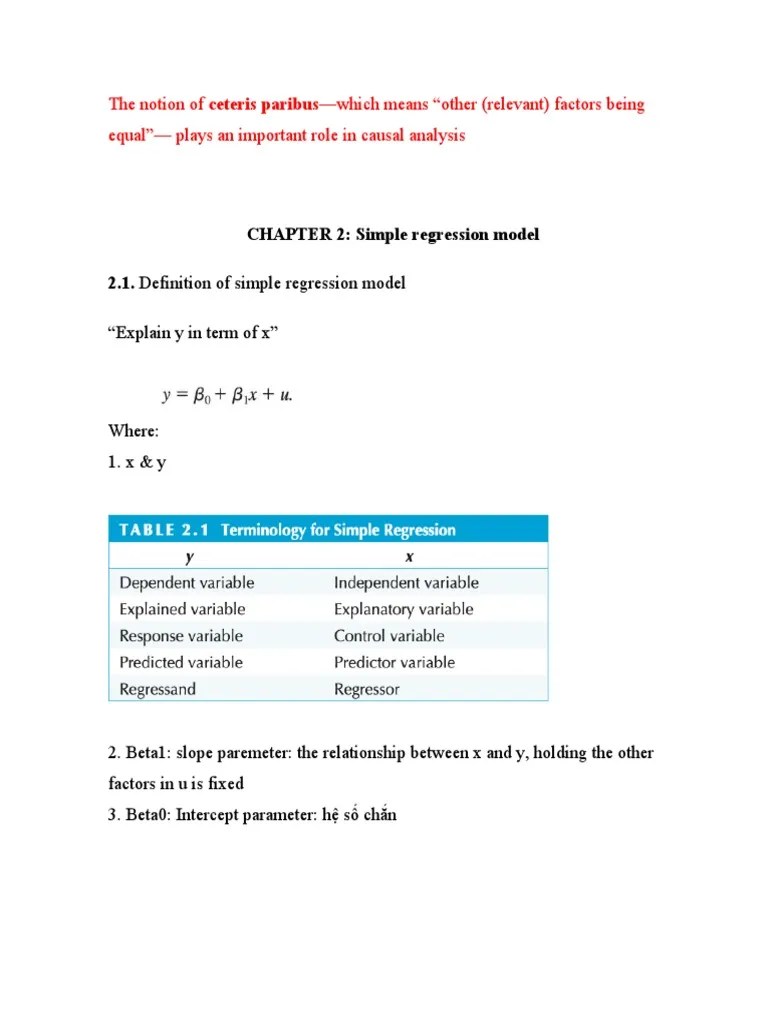 Econometrics 2 | PDF | Coefficient Of Determination | Ordinary Least ...