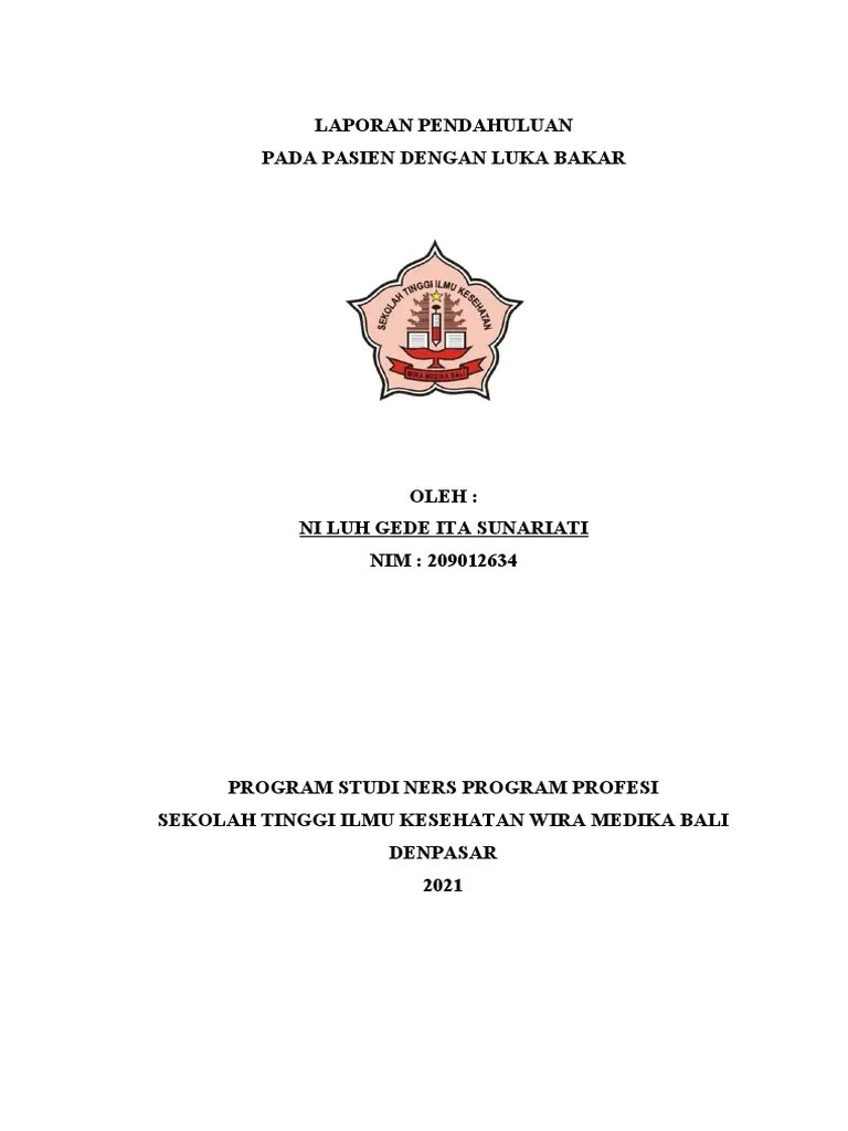 LP Luka Bakar (Ni Luh Gede Ita Sunariati) | PDF