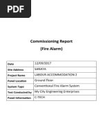 FDAS Testing & Commissioning Methodology | PDF | Building Engineering | Electrical Engineering