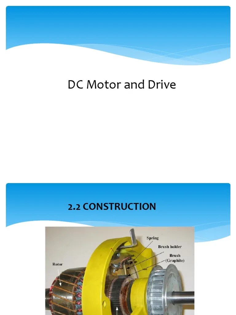 DC Motor And Speed Control Final | PDF | Electric Motor | Electrical ...