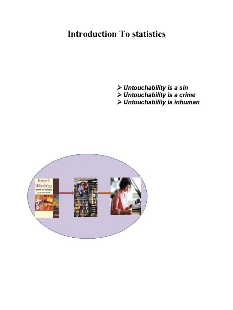 Introduction To Statistics | PDF | Level Of Measurement | Statistics