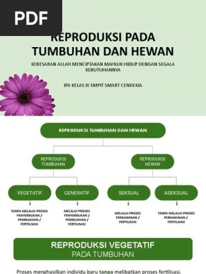 Teknologi reproduksi yang bersifat generatif . Sistem Reproduksi Tumbuhan Pdf
