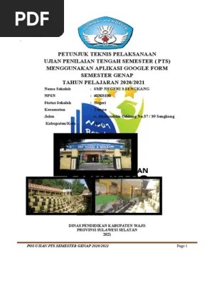 Dibawah ini link file pedoman pemilihan guru berprestasi tk, . Laporan Juknis Pts 2021 Pdf