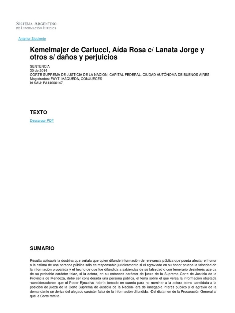 Kemelmajer De Carlucci Aida | PDF