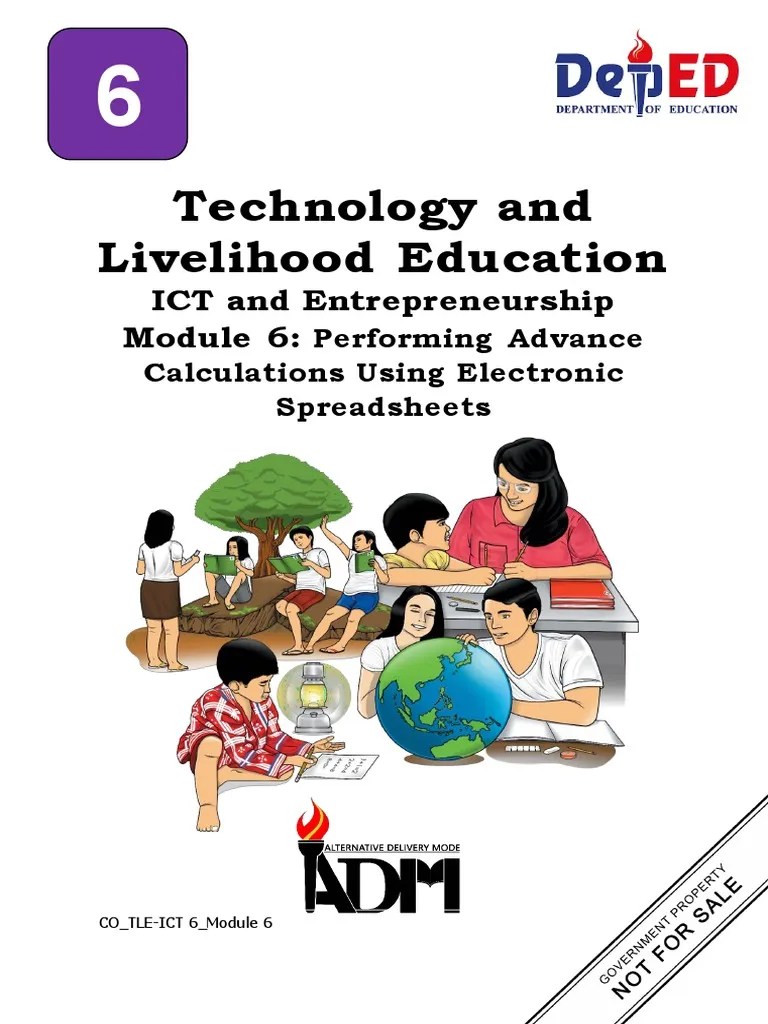 TLE-ICT6 - Mod6 - Performing Advance Calculations Using Electronic ...