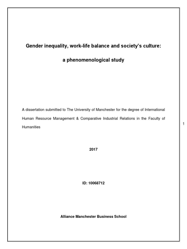 Work Life Balance | PDF | Employment | Qualitative Research