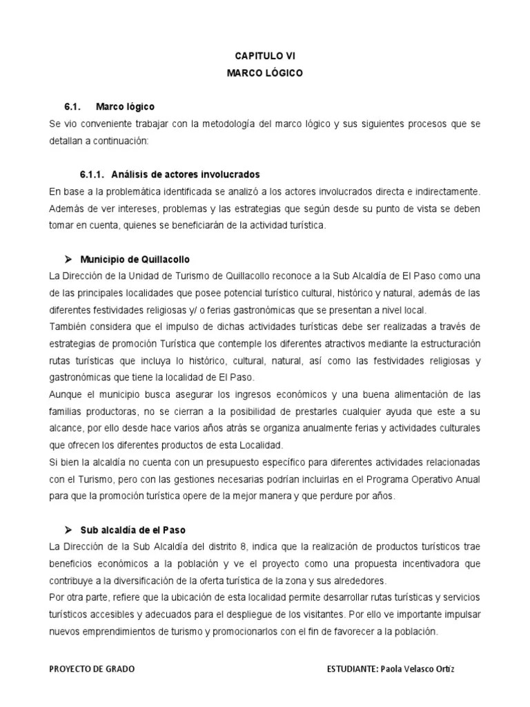 Capitulo Vi Estrategias De Promocion Turistica Para La Sub Alcaldia De El Paso | PDF | Turismo ...