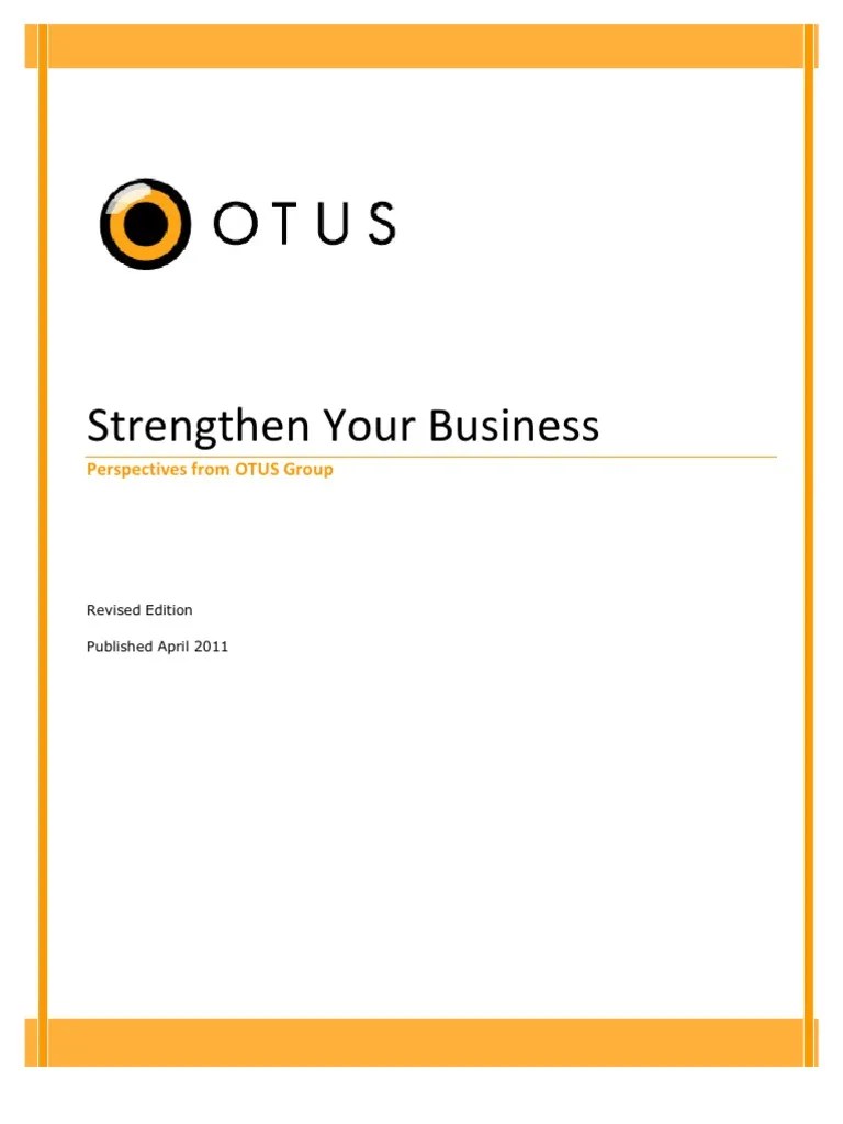 White Paper - Strenghten Your Business | PDF | Banks | Sales