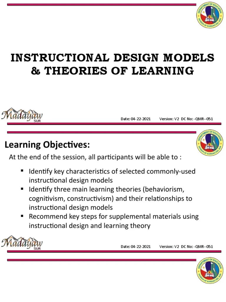 Instructional Systems Design | PDF | Instructional Design | Educational Assessment