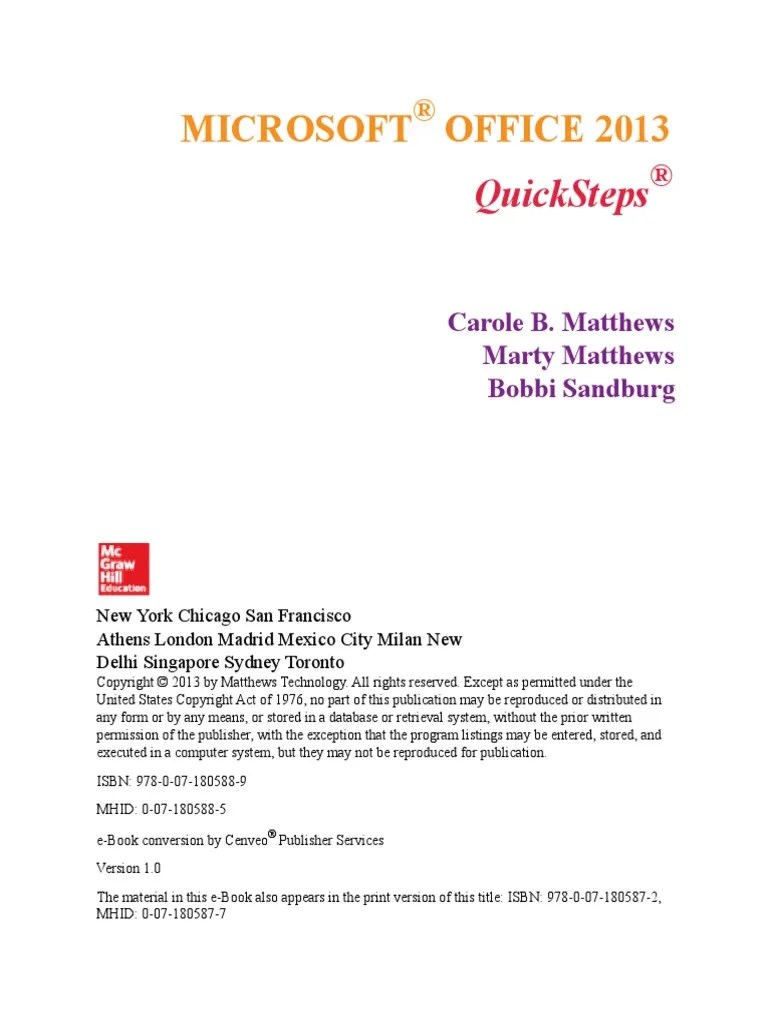 Microsoft Office 2013 | PDF | Microsoft Office | Computer File