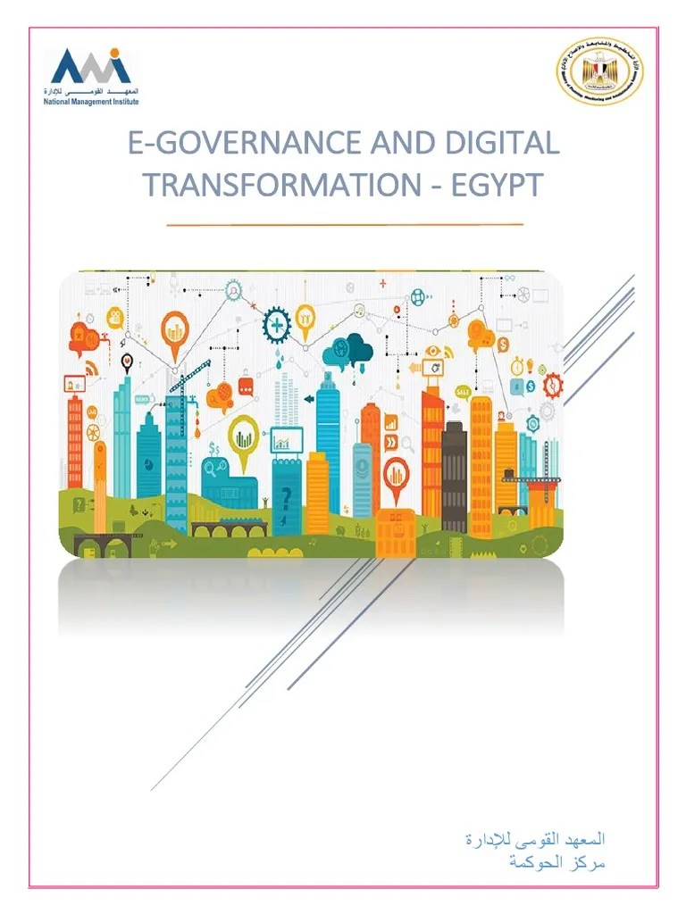E Governance And Digital Transformation Egypt 2 | PDF | E Government | Governance