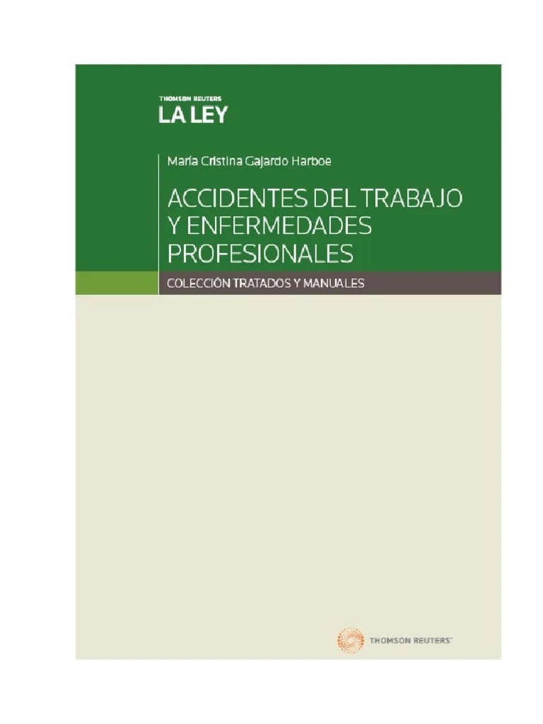 Accidente Del Trabajo Y Enfermedades Profesionales | PDF | Derecho Constitucional | Derecho Laboral