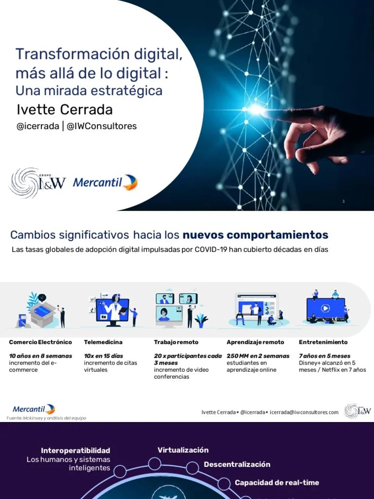 La Transformación Digital Más Allá De Lo Digital: Una Mirada ...