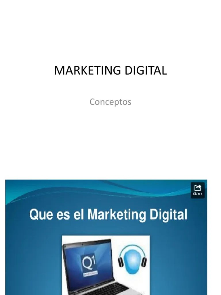 Marketing Digital | PDF | Marketing | Servicio De Redes Sociales