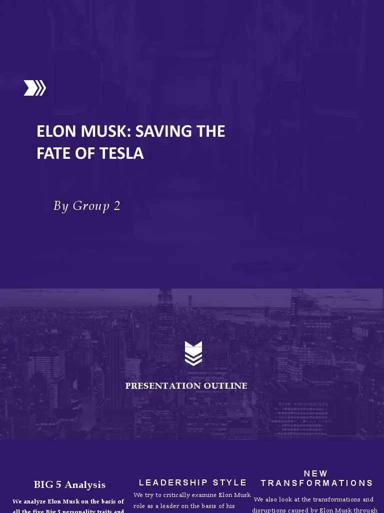 Leadership Style: Elon Musk | PDF | Elon Musk | Space X