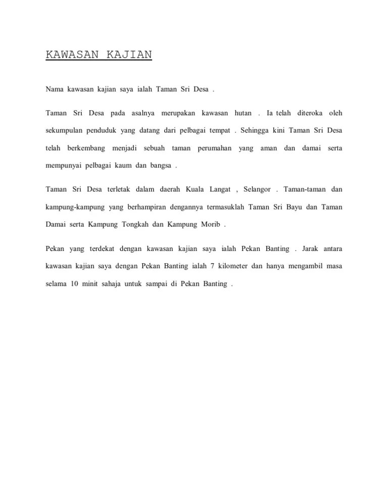 Contoh Pendahuluan Kerja Lapangan Geografi Tingkatan 2 / Geografi Tingkatan 2 Pdf Document