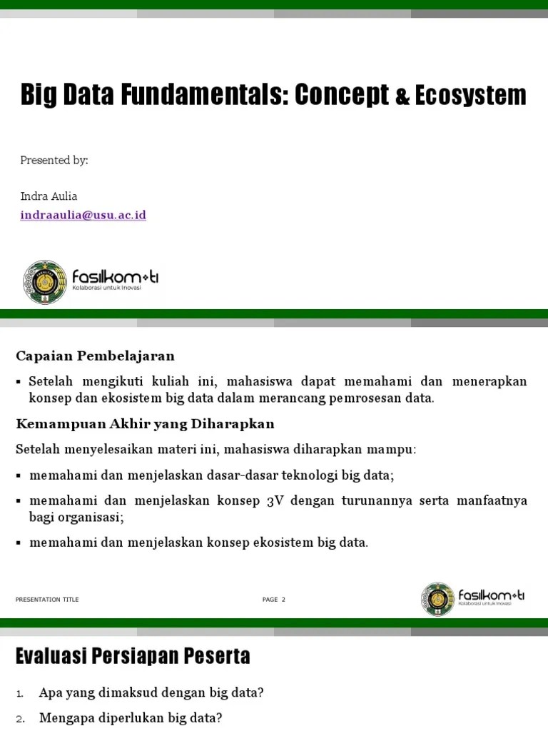 Big Data Fundamentals | PDF