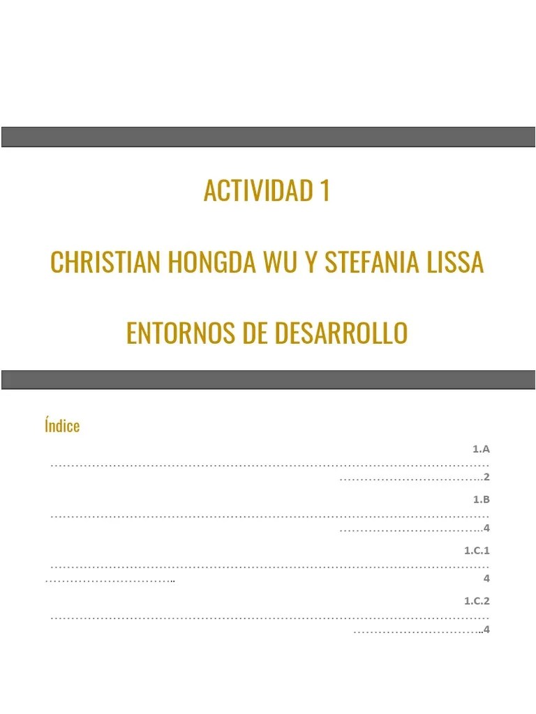 Entornos De Desarrollo | PDF | Lenguaje De Programación | Software