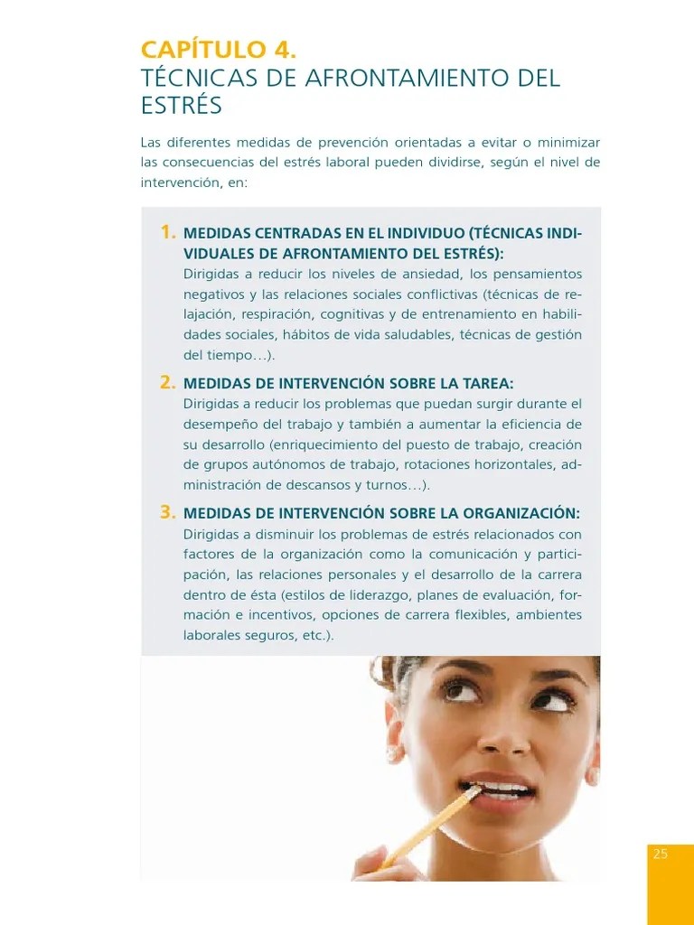 Ejercicios Y Actividades Para Controlar El Estrés | PDF | Estrés (biología) | Alimentos