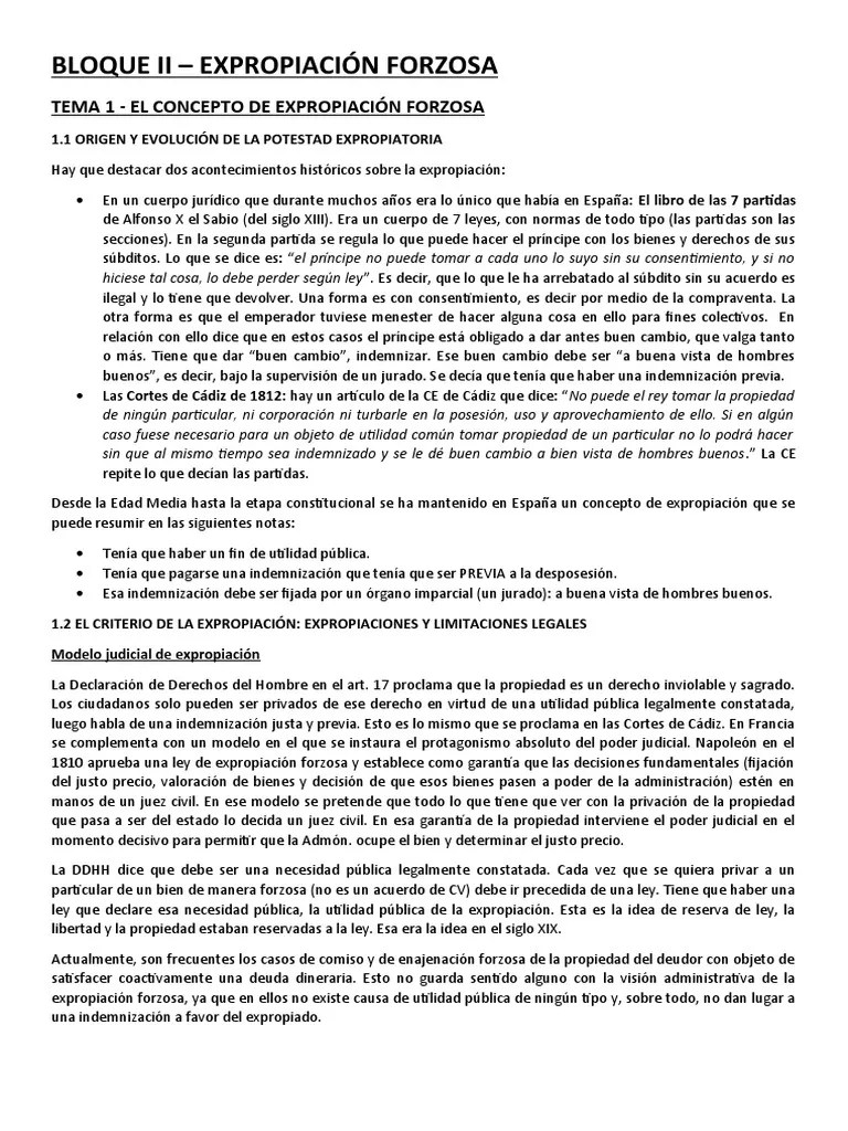 Bloque Ii Administrativo Iii | PDF | Dominio Eminente | Propiedad